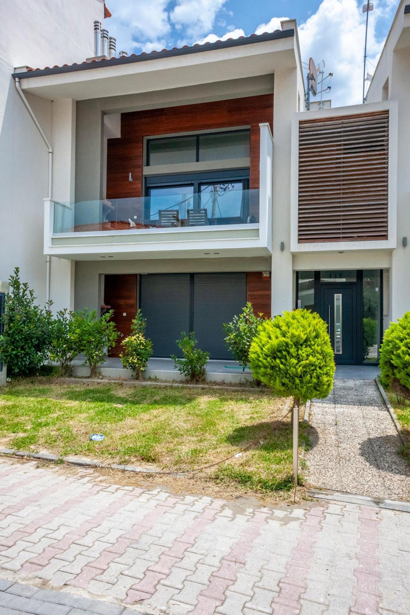 Aleksia Seaside Deluxe Apartment Pefkochori Exteriör bild
