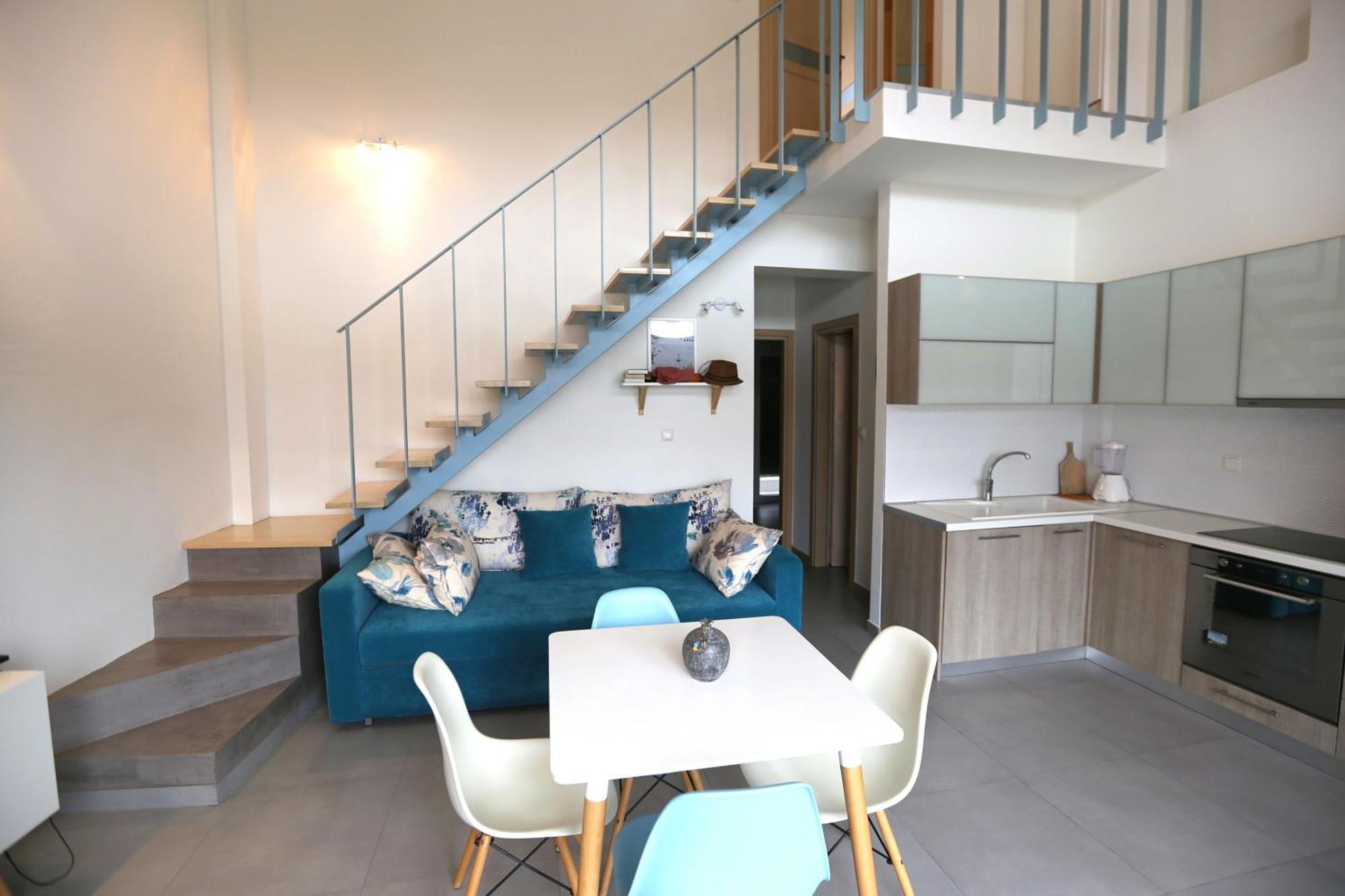 Aleksia Seaside Deluxe Apartment Pefkochori Exteriör bild